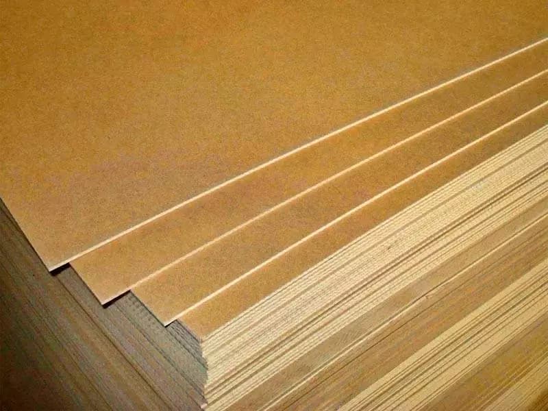 Склад с листами ДВП в Минске